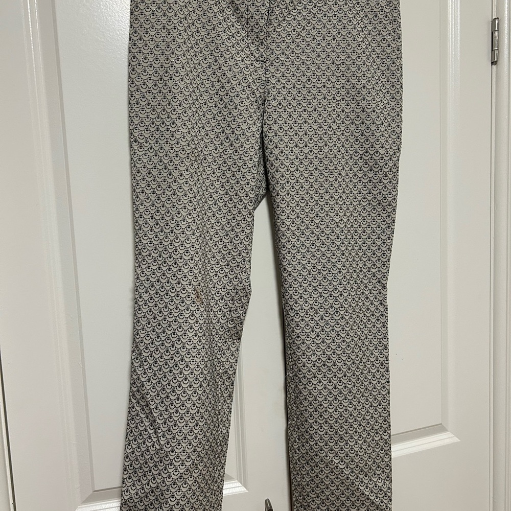 Tory Burch Navy Blue lined dress pants.